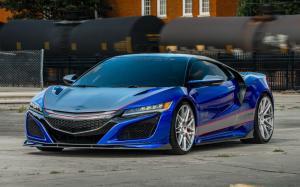 Acura NSX by DF Jackson Motorcars on Vossen Wheels (VPS-314) 2018 года